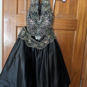 2 Piece Prom Dress